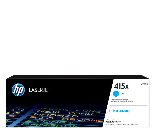HP 415X cyan 6000str. - 524391 - zdjęcie